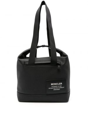 Nakupovalna torba Moncler črna