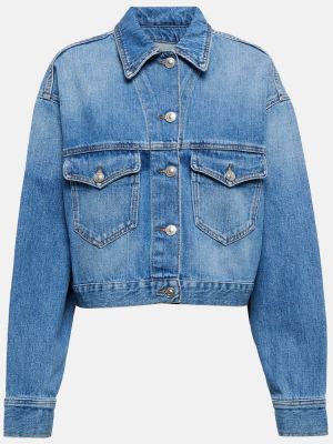 Veste en jean à motif étoile Marant étoile bleu