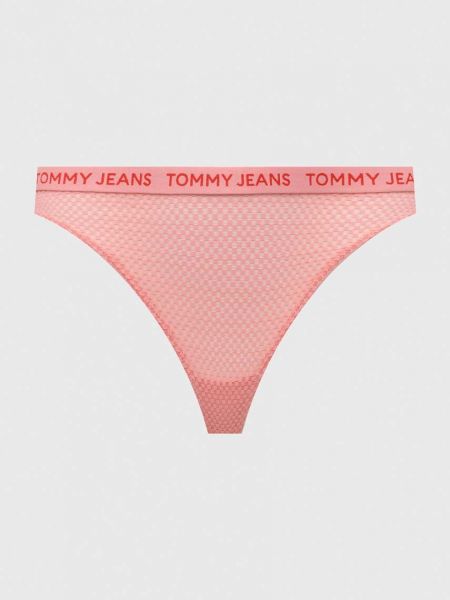 Tangice Tommy Jeans črna