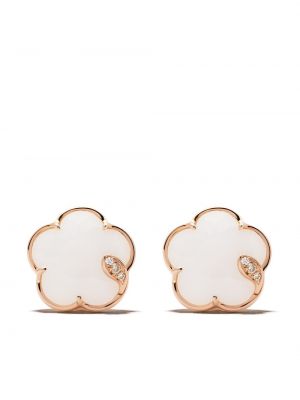 Σκουλαρίκια με καρφιά από ροζ χρυσό Pasquale Bruni