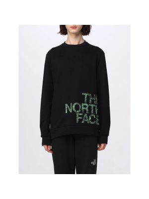 Sweter bawełniany The North Face czarny