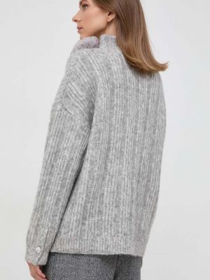 Gyapjú pulóver Custommade szürke