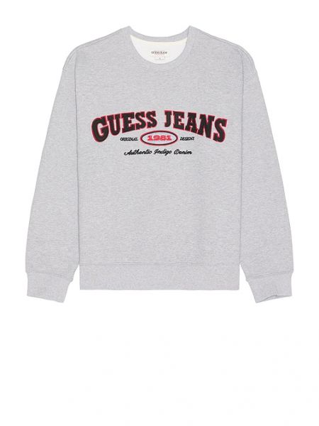 Süveter Guess Jeans gri