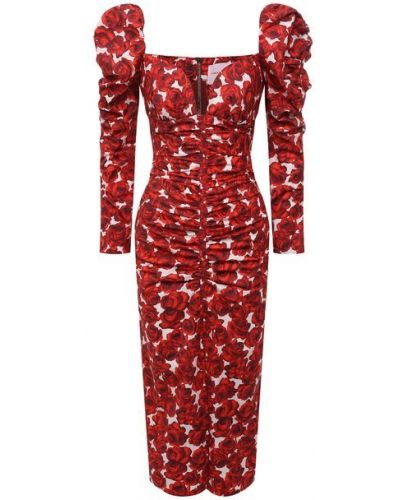 Платье Carolina Herrera, красное