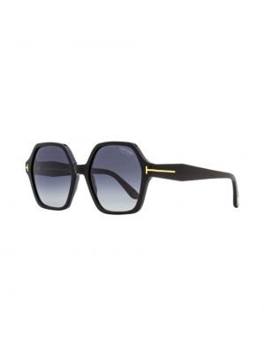 Okulary przeciwsłoneczne oversize Tom Ford Eyewear czarne