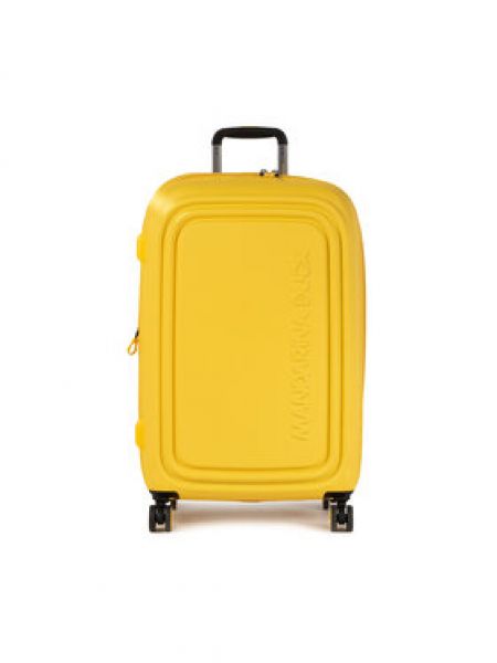 Mandarina Duck Střední Tvrdý kufr Logoduck+ P10SZV3205J Žlutá