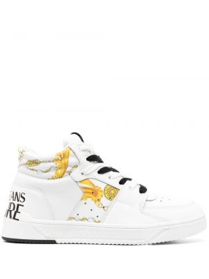 Læder sneakers Versace Jeans Couture hvid