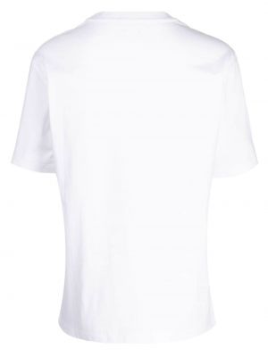 Bavlněné tričko s potiskem Sjyp bílé