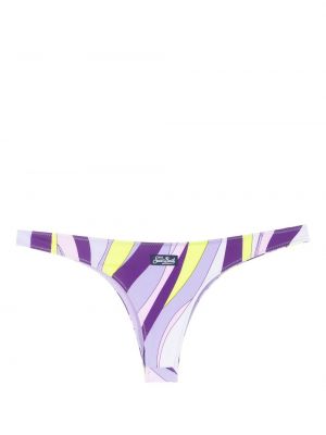 Bikini à imprimé Mc2 Saint Barth violet