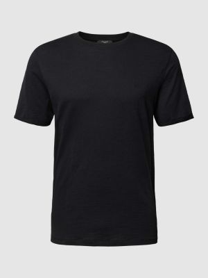 Koszulka w tropikalny nadruk Jack & Jones Premium czarna