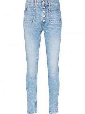 Зауженные джинсы скинни Polo Ralph Lauren, синие