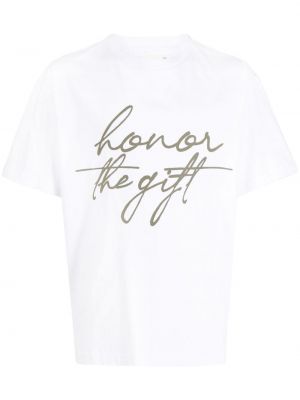T-shirt con stampa Honor The Gift