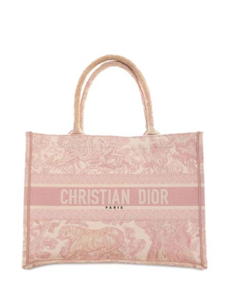 Shopper torbica Christian Dior Pre-owned ružičasta