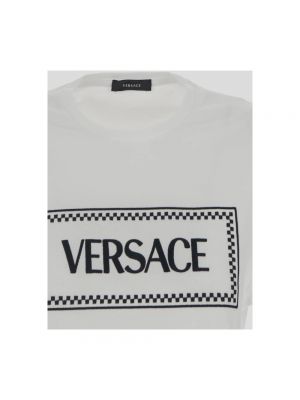 Top con bordado Versace
