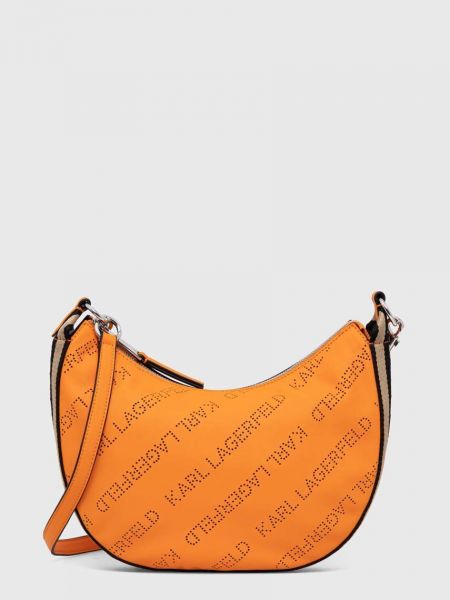 Pomarańczowa torba na ramię Karl Lagerfeld
