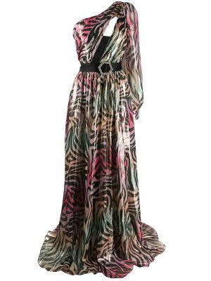 Sukienka długa Philipp Plein różowa