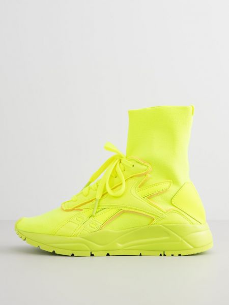 Sneakersy Reebok X Victoria Beckham żółte