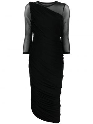 Koktejlové šaty Norma Kamali - černá