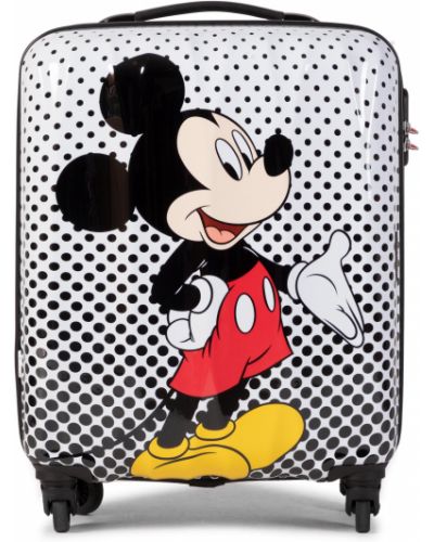 Kis kemény bőrönd AMERICAN TOURISTER - Disney Legend 92699-7483-1CNU Mickey Mouse Polka Dot