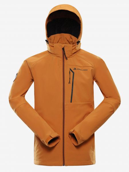 Softshellová bunda Alpine Pro oranžová