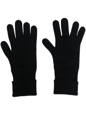 Плетени кашмирени ръкавици Joseph черно