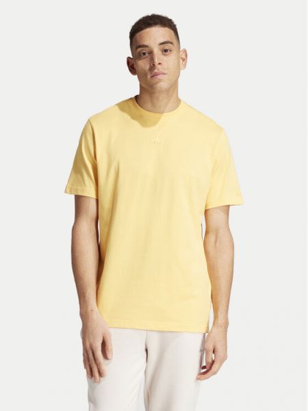Relaxed fit marškinėliai Adidas oranžinė