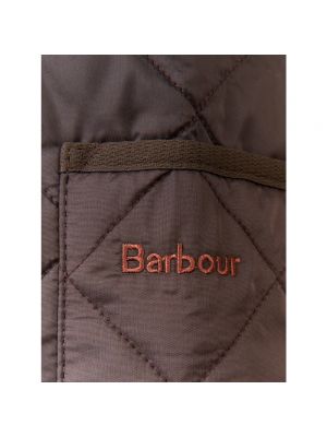 Chaleco de algodón Barbour marrón
