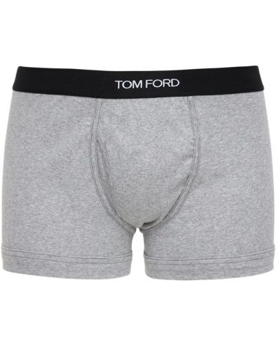Bragas de algodón Tom Ford gris