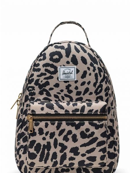 Leopar yürüyüş sırt çantası Herschel Supply Co. kahverengi