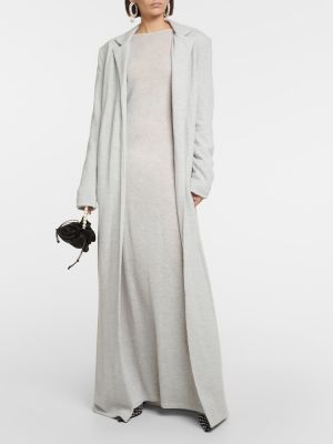Cappotto in lana d'alpaca Magda Butrym grigio