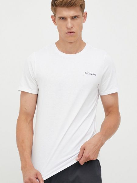 Тениска с дълъг ръкав Columbia бяло