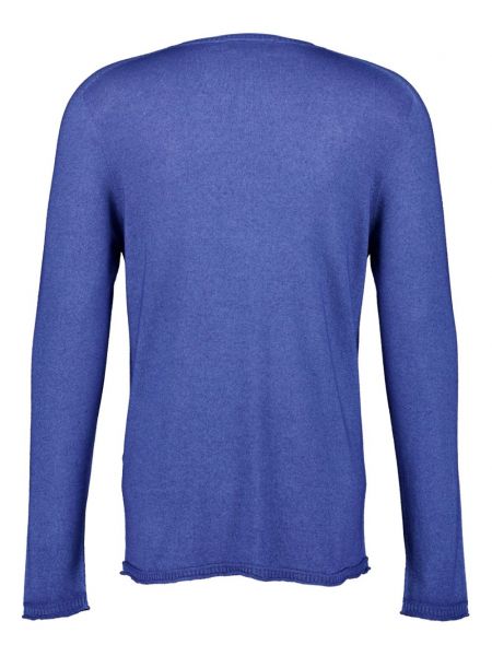 Sweter z kaszmiru 120% Lino niebieski