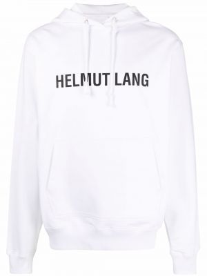 Kapučdžemperis ar apdruku Helmut Lang