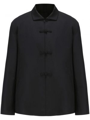 Vlnená bunda Shanghai Tang čierna