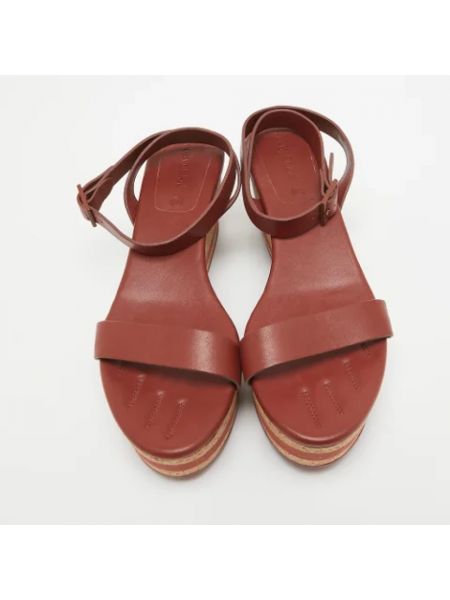 Sandalias de cuero Chloé Pre-owned marrón