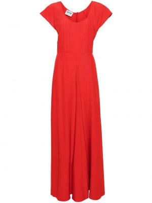 Robe longue Moschino Jeans rouge