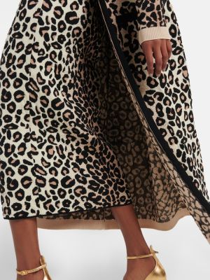 Strickjacke mit print mit leopardenmuster Valentino