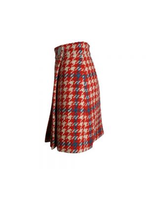 Falda de lana Miu Miu Pre-owned