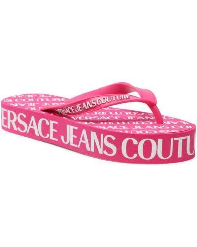 Tongs Versace Jeans Couture rose