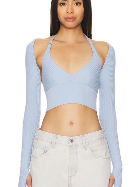 Herzmuster top Only Hearts blau