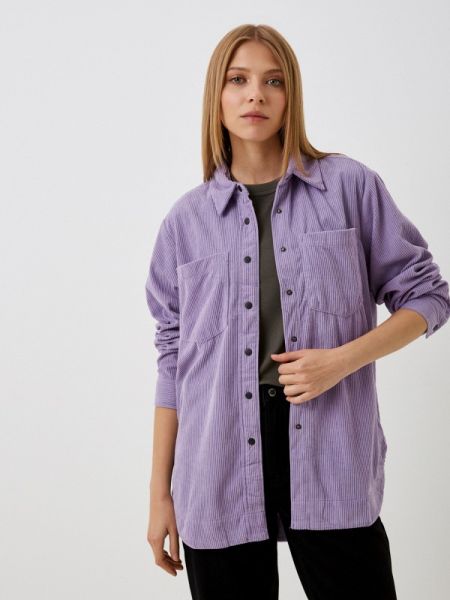 Рубашка Fine Joyce фиолетовая