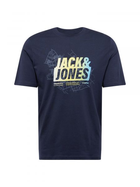 Priliehavé tričko Jack&jones modrá