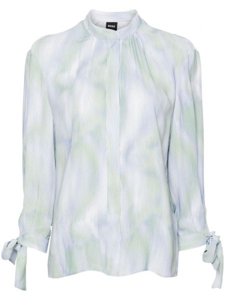 Блуза с абстрактен десен Boss