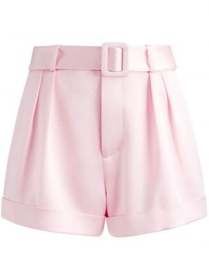 Shorts mit plisseefalten Alice + Olivia pink