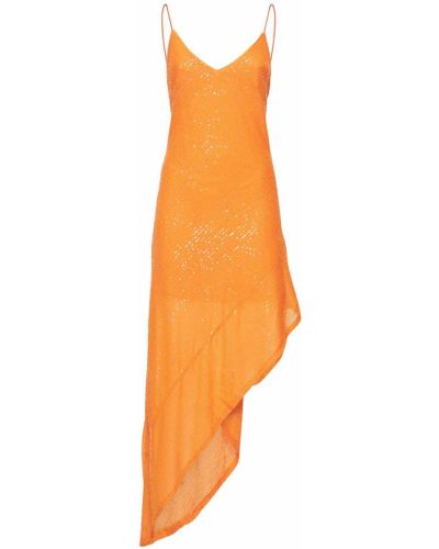 Cipzáras ruha Rotate - narancsszínű