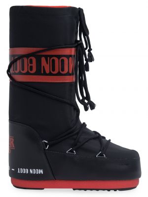Черные ботинки Moon Boot