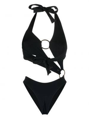 Asymetrické plavky Louisa Ballou černé