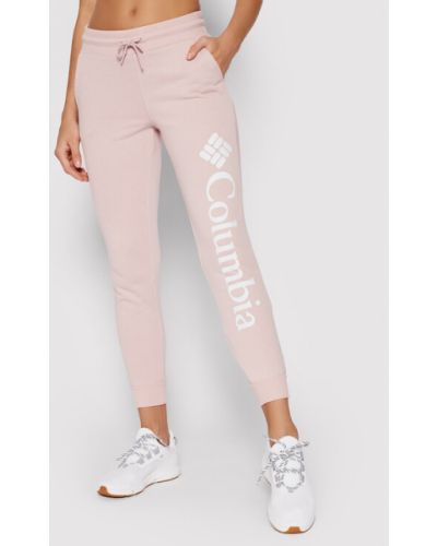 Pantaloni tuta Columbia rosa
