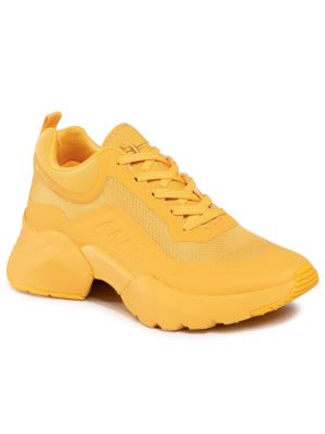 Sneakers Tamaris κίτρινο
