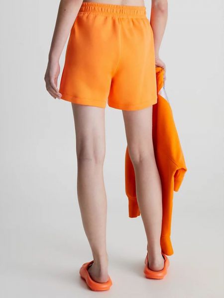Džínové šortky Calvin Klein Jeans oranžové